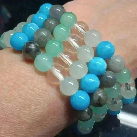 Wellness Chakra Bracelet / Inner Strength Cleansed & Charged Comes w/ info card - Picture 2 of 10